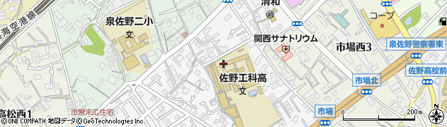 佐野工業高等学校周辺の地図