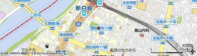 広島アライアンス教会周辺の地図