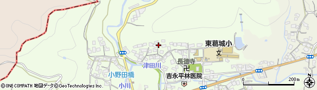 大阪府岸和田市河合町周辺の地図