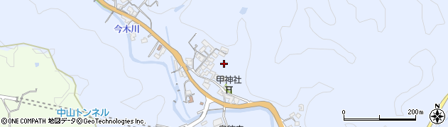 奈良県大淀町（吉野郡）今木周辺の地図