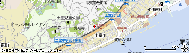 広島県尾道市東土堂町9周辺の地図