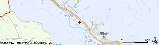 吉野警察署　今木駐在所周辺の地図