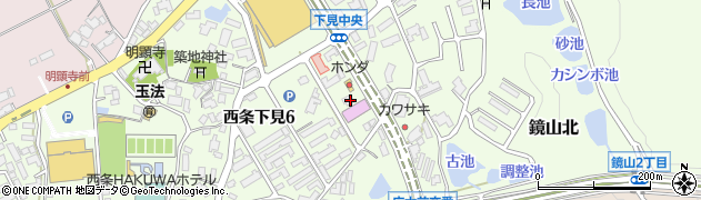 広島銀行西条南支店周辺の地図