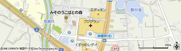 ゆうちょ銀行フジグラン東広島内出張所 ＡＴＭ周辺の地図