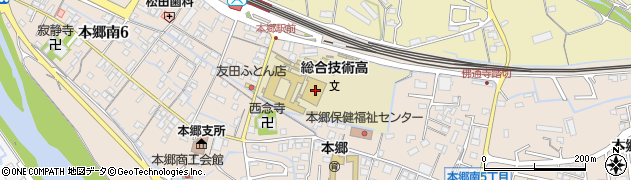 広島県立総合技術高等学校周辺の地図