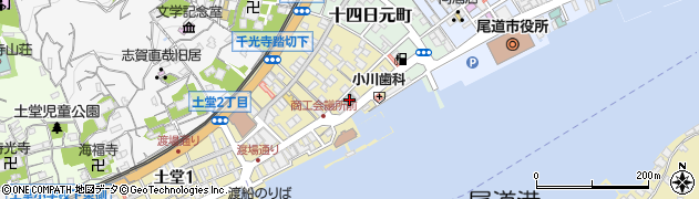 尾道ロイヤルホテル周辺の地図