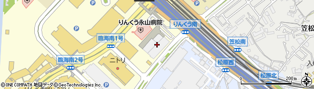 イオンディライト株式会社　関空支店大阪南巡回センター周辺の地図
