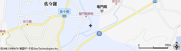 奈良県吉野郡吉野町佐々羅130周辺の地図