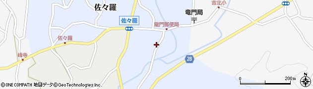 奈良県吉野郡吉野町佐々羅150周辺の地図
