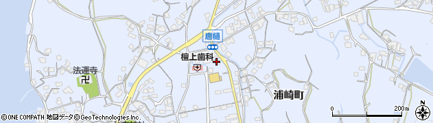 県信浦崎支店周辺の地図