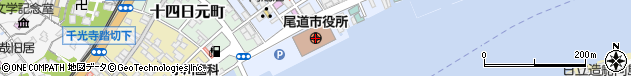 広島県尾道市周辺の地図