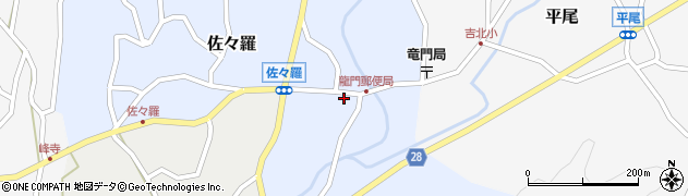 奈良県吉野郡吉野町佐々羅155周辺の地図