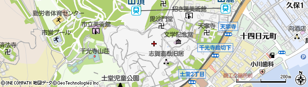 広島県尾道市東土堂町周辺の地図