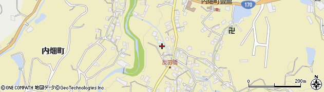 大阪府岸和田市内畑町1389周辺の地図