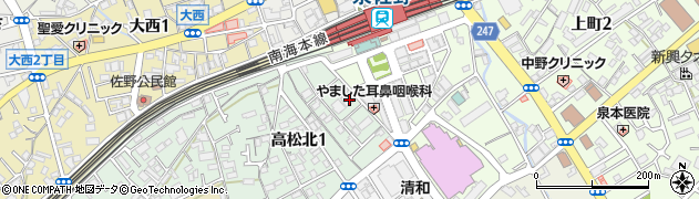 藤木洋服店周辺の地図