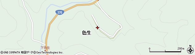 奈良県吉野郡吉野町色生周辺の地図