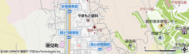 竹国理容院周辺の地図