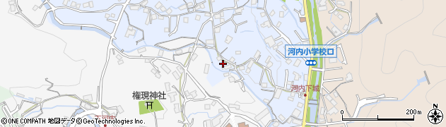 広島県広島市佐伯区五日市町大字上河内87周辺の地図