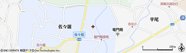奈良県吉野郡吉野町佐々羅103周辺の地図