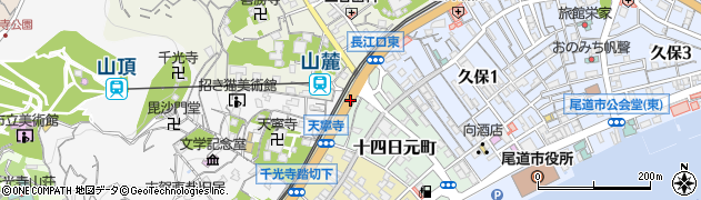 長江口周辺の地図