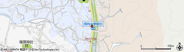 広島県広島市佐伯区五日市町大字上河内1576周辺の地図
