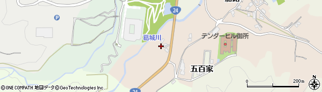 奈良県御所市船路169周辺の地図