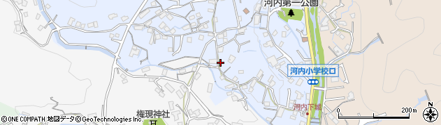広島県広島市佐伯区五日市町大字上河内92周辺の地図