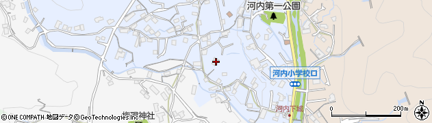 広島県広島市佐伯区五日市町大字上河内103周辺の地図