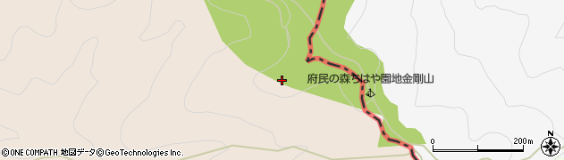 千早赤阪村立香楠荘周辺の地図