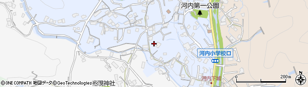 広島県広島市佐伯区五日市町大字上河内104周辺の地図