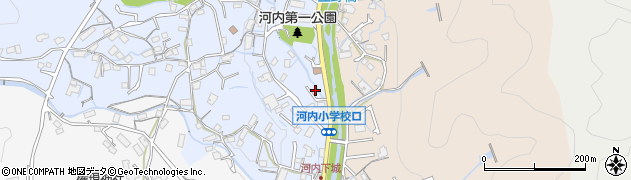 広島県広島市佐伯区五日市町大字上河内1579周辺の地図