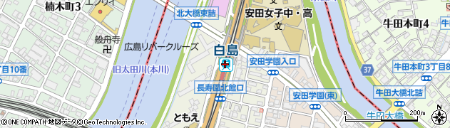白島駅周辺の地図