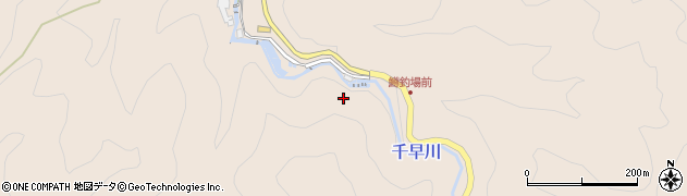 千早川周辺の地図