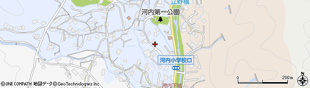 広島県広島市佐伯区五日市町大字上河内1581周辺の地図