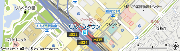 泉佐野市役所　成長戦略室周辺の地図