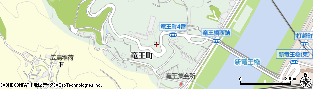広島県広島市西区竜王町11周辺の地図