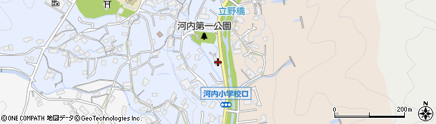 広島県広島市佐伯区五日市町大字上河内1588周辺の地図