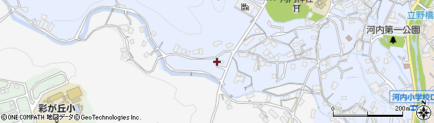 広島県広島市佐伯区五日市町大字上河内230周辺の地図