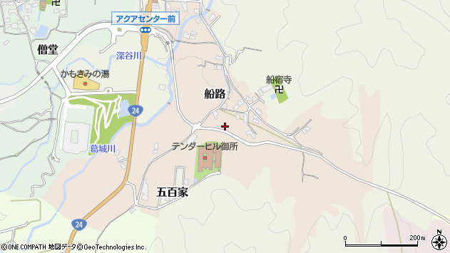 〒639-2268 奈良県御所市船路の地図