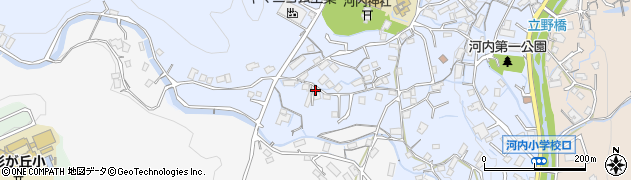 広島県広島市佐伯区五日市町大字上河内204周辺の地図