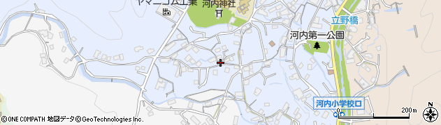 広島県広島市佐伯区五日市町大字上河内316周辺の地図