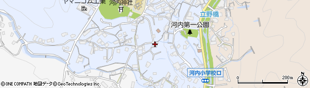 広島県広島市佐伯区五日市町大字上河内110周辺の地図