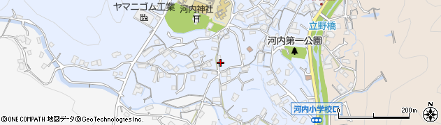 広島県広島市佐伯区五日市町大字上河内179周辺の地図