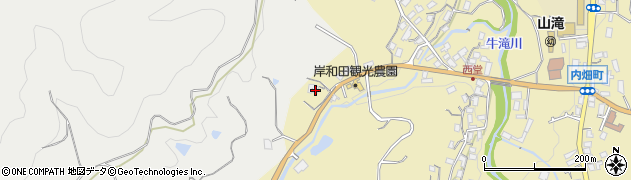 大阪府岸和田市内畑町869周辺の地図