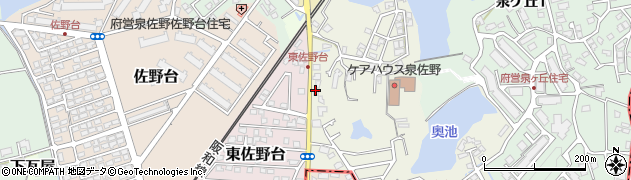タカセ不動産株式会社　泉佐野店周辺の地図