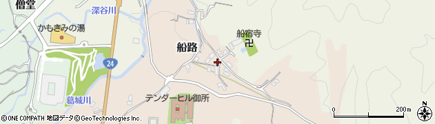 奈良県御所市船路350周辺の地図