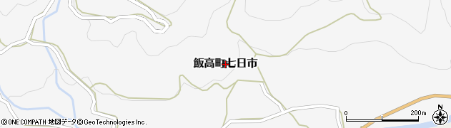 三重県松阪市飯高町七日市周辺の地図