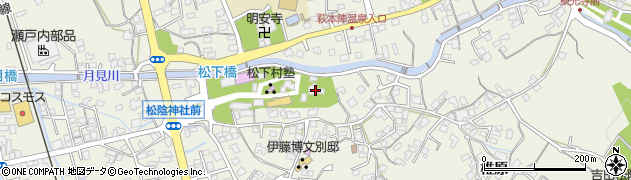 松陰神社周辺の地図