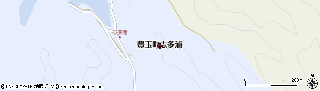 長崎県対馬市豊玉町志多浦周辺の地図