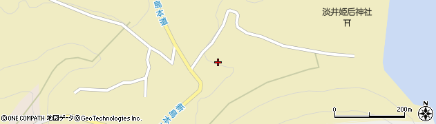 東京都新島村若郷（内畑）周辺の地図